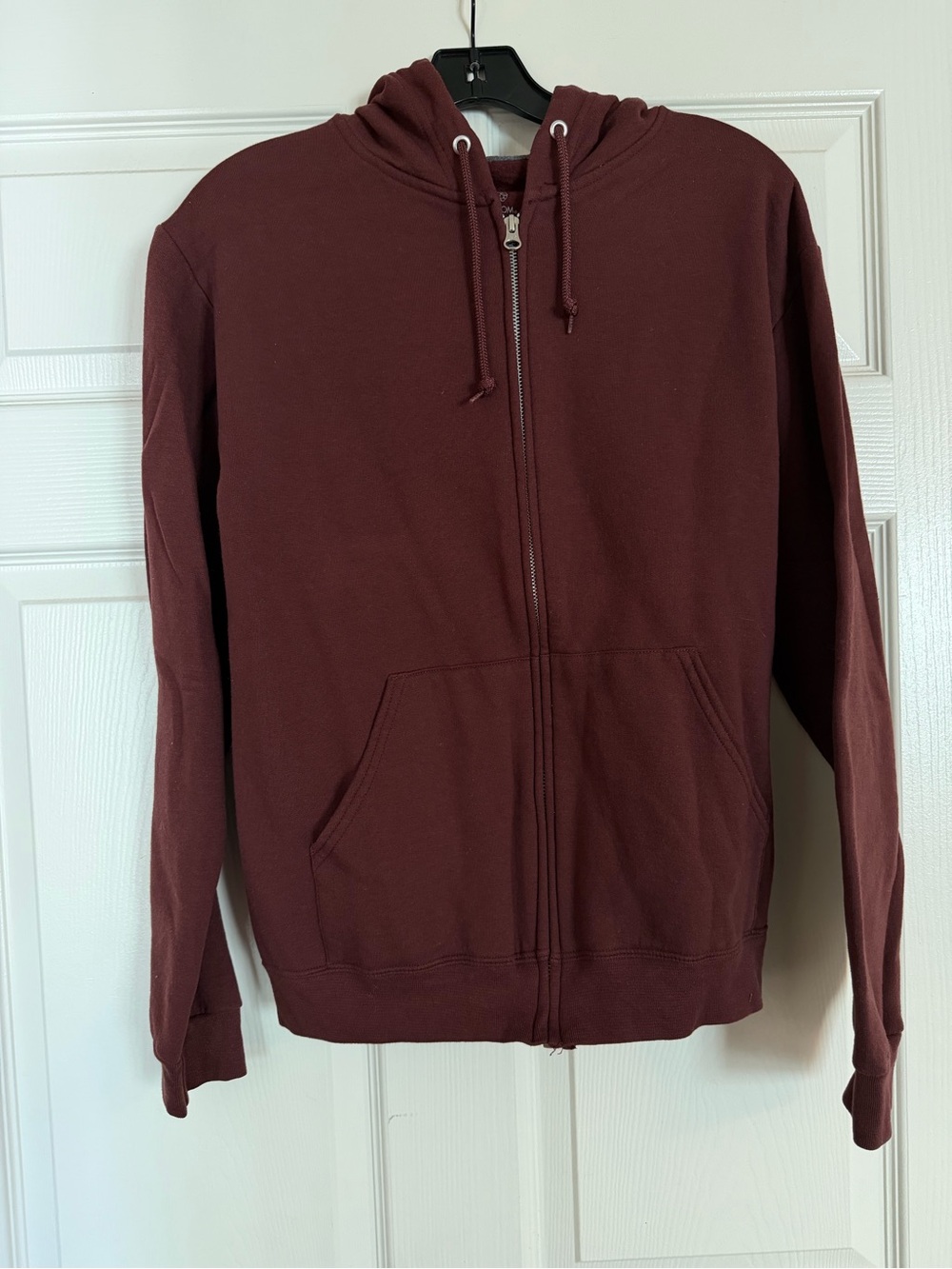 Fruit of the Loom Women's Zip-Up Hoodie - Burgundy